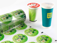 Film di chiusura per bicchieri di bevande pellicola PET sigillabile a calore per bevande