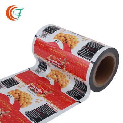 L'arachide Bean Snack Packaging Film Moisture rinforza la stampa flessibile d'imballaggio del commestibile del rotolo di plastica