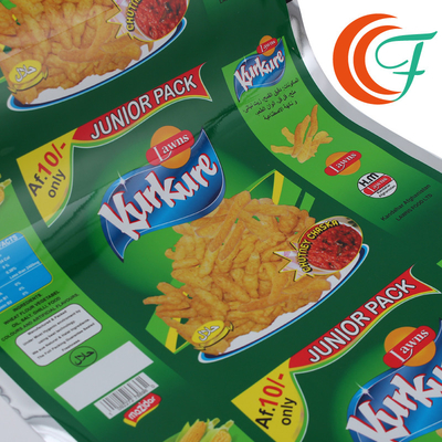 Film normale di plastica di Chips Flexible Packaging Films 0.06mm BOPP che stampa il film metallizzato di BOPP