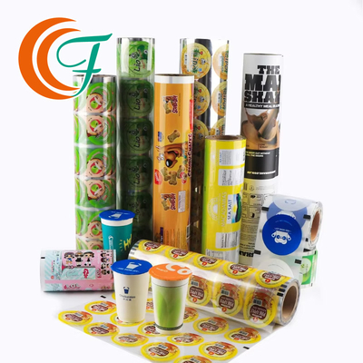Film di plastica di lunghezza personalizzata per imballaggi alimentari Film di imballaggio flessibili