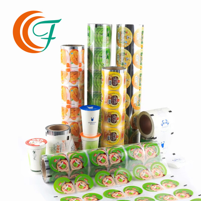 Film di tenuta termico ad alta barriera Film di plastica in rotoli di qualità alimentare Imballaggio flessibile Stampa